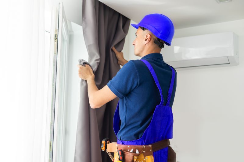 Window Drapes Installation