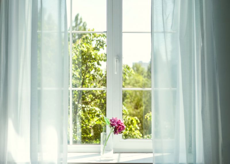 Window Drapes Installation